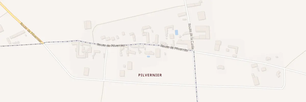 Plan du 11 Ham de Pilvernier à Gironville