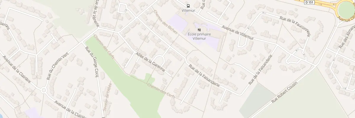 Plan du 375 Rue de la Faisanderie à Nandy