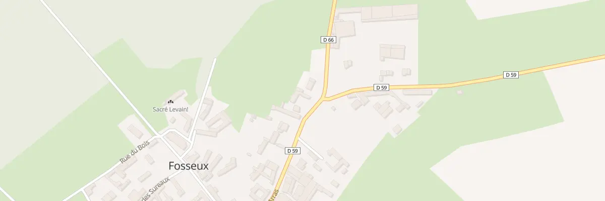 Plan du 21 Rue d’Arras à Fosseux