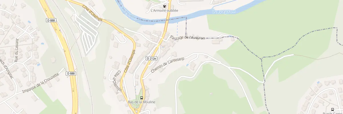 Plan du 5671 Canteserp à Olemps