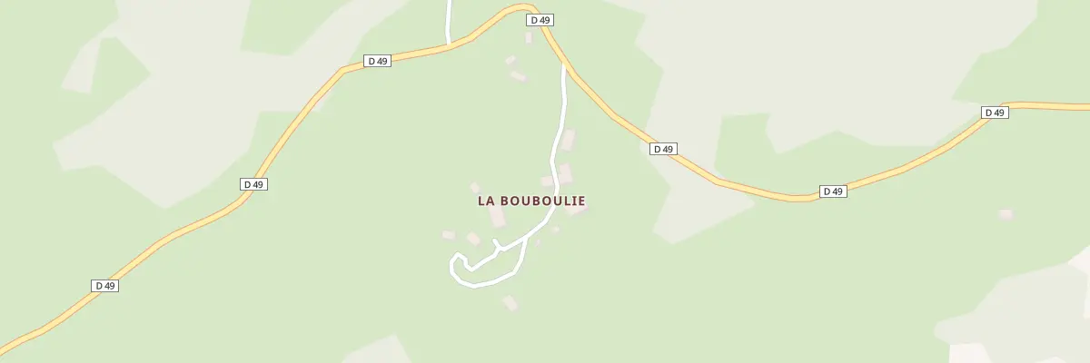 Plan du 6 La Bouboulie à Antignac