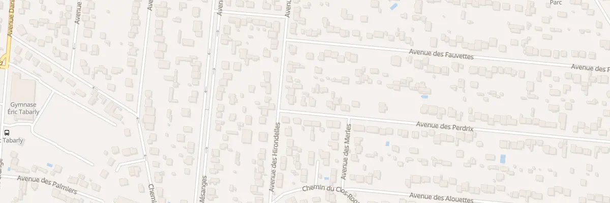 Plan du 3 Av des Perdrix à Montfermeil