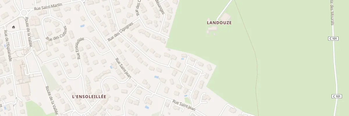Plan du 25 Rue des Hirondelles à Luc-la-Primaube
