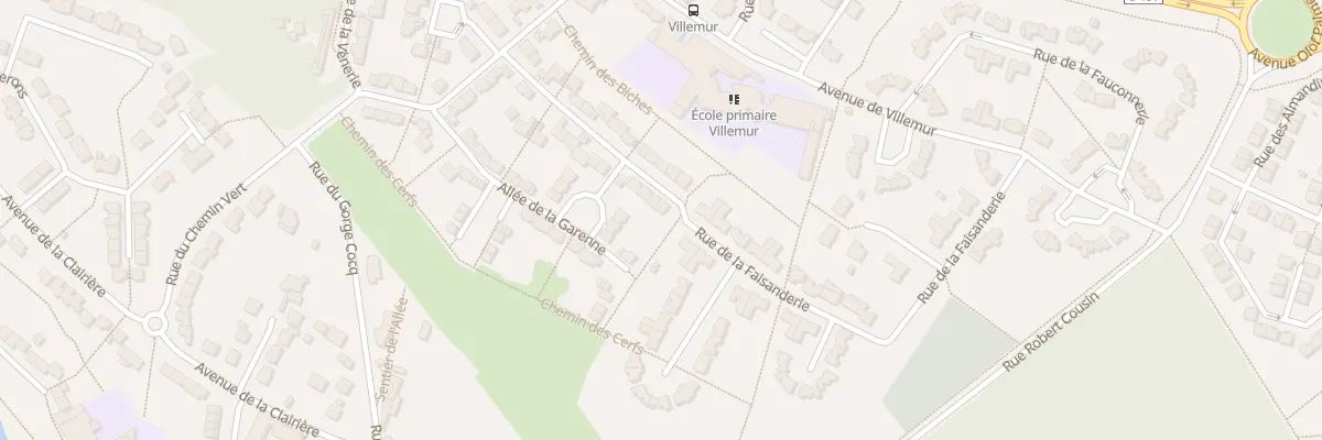 Plan du 365 Rue de la Faisanderie à Nandy