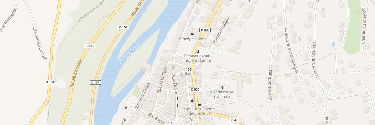 Plan du 37 Tour de Ville à Entraygues-sur-Truyère