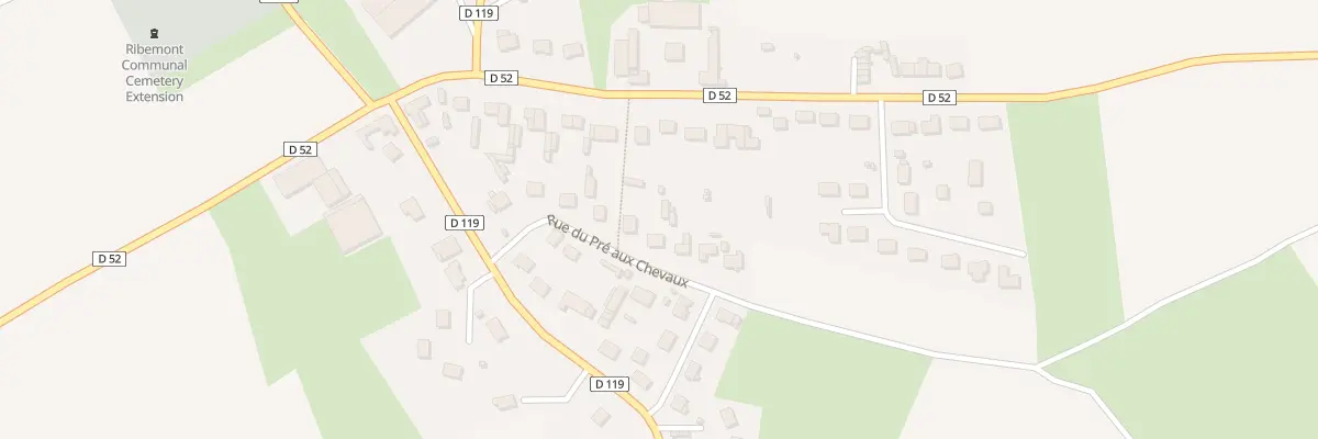 Plan du 14 Rue du Pré aux Chevaux à Ribemont-sur-Ancre