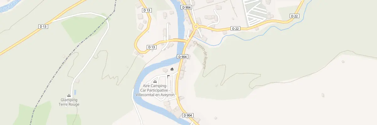 Plan du 3 Av du 19 Mars 1962 à Villecomtal