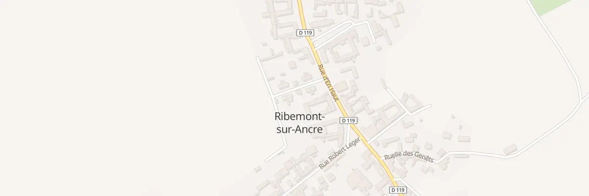 Plan du 15 All des Chalets à Ribemont-sur-Ancre