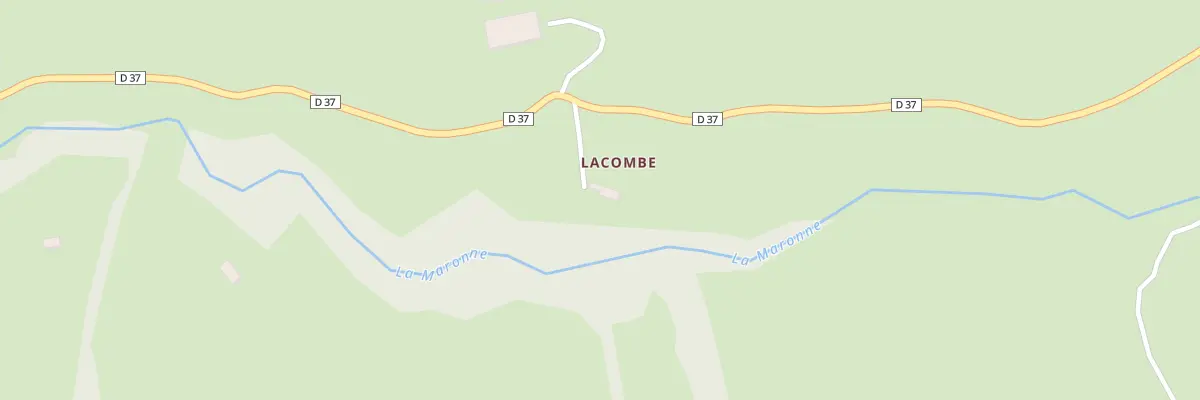 Plan du 5060 Lacombe à Pleaux