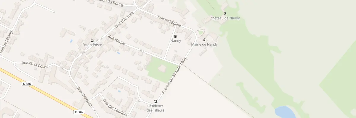 Plan du 2 Rue Neuve à Nandy