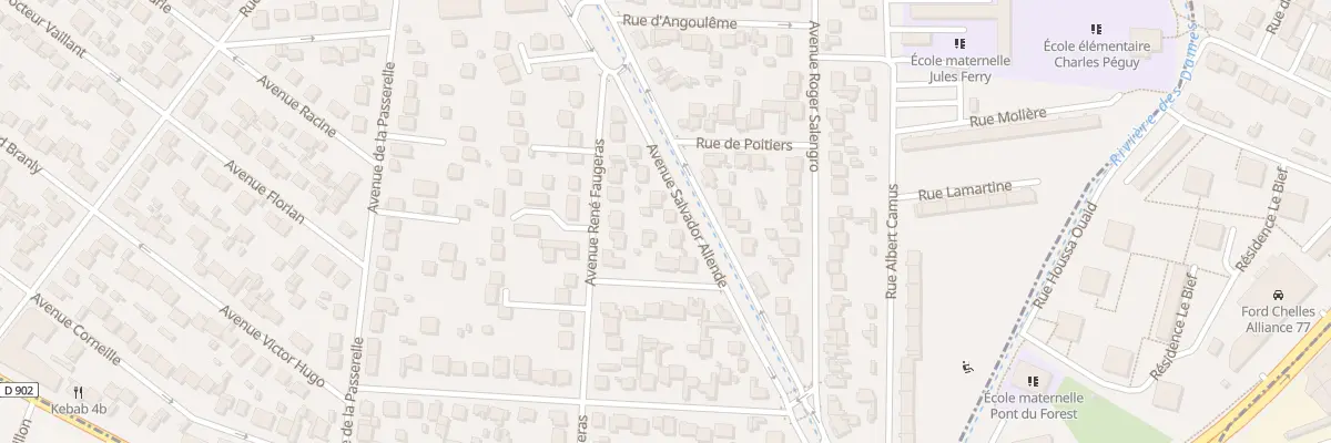 Plan du 11 Av Salvador Allende à Gagny