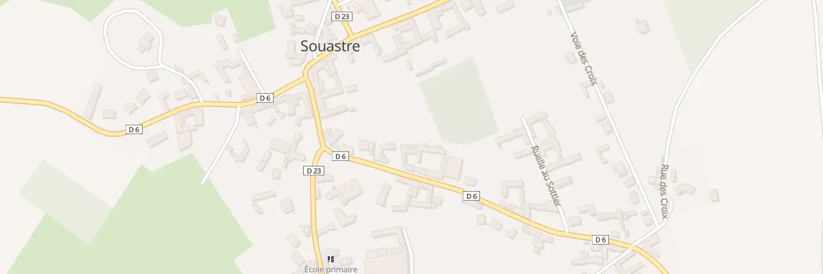 Plan du 8 Rue de Foncquevillers à Souastre