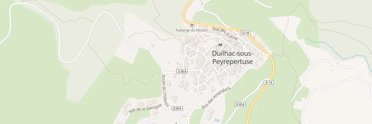 Plan du 17 Rue du Faubourg à Duilhac-sous-Peyrepertuse