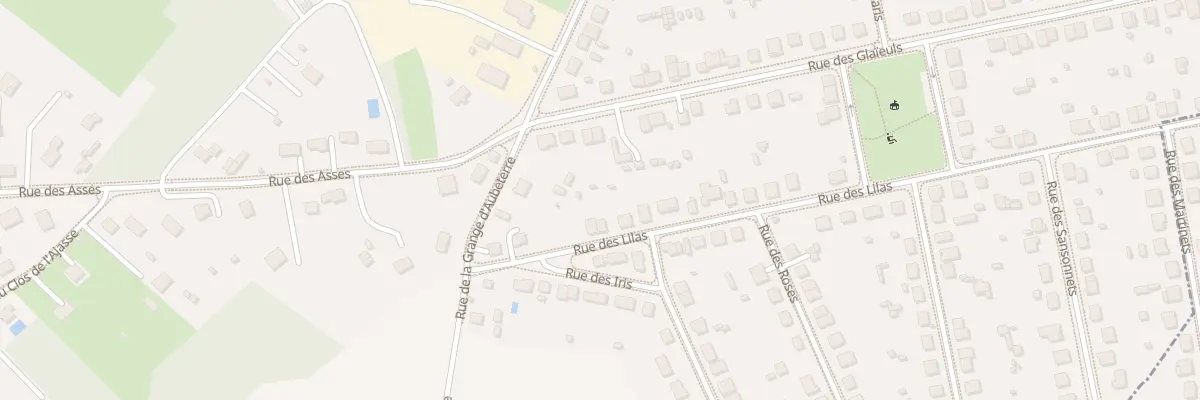 Plan du 46 Rue des Lilas à Domérat