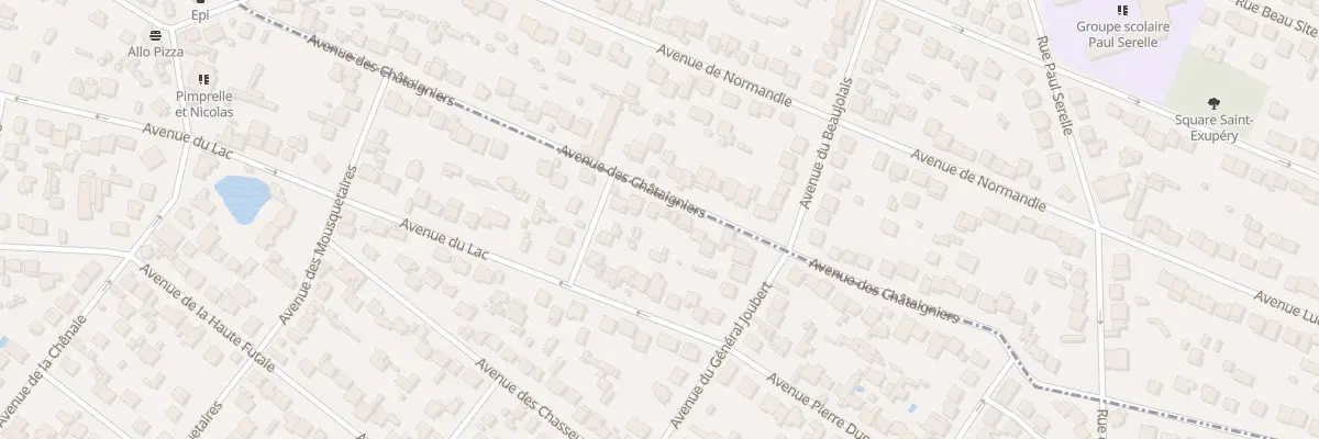 Plan du 92 Av des Châtaigniers à Villiers-sur-Marne