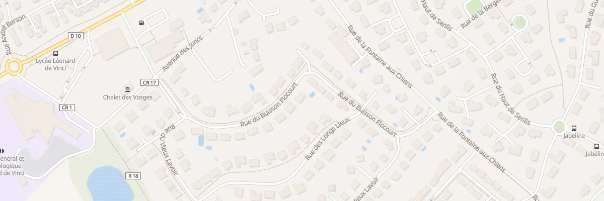 Plan du 18 Rue du Buisson Flocourt à Saint-Witz