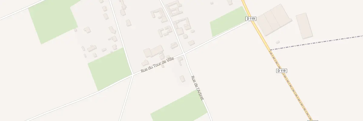 Plan du 8 Tour de Ville à Hénencourt