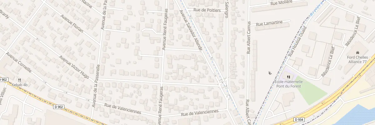 Plan du 8 Rue de Limoges à Gagny
