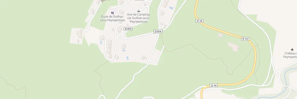 Plan du 12 Rte du Chateau à Duilhac-sous-Peyrepertuse
