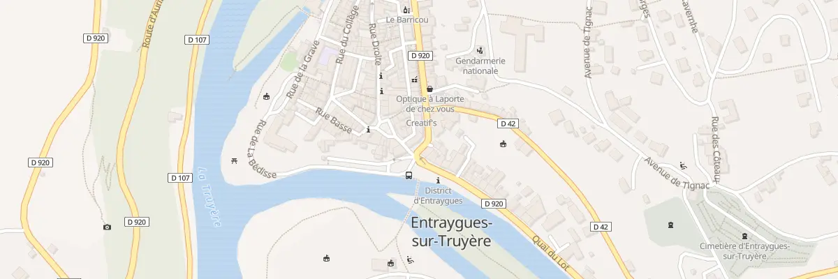 Plan du 3 Tour de Ville à Entraygues-sur-Truyère
