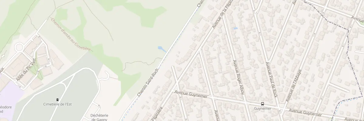 Plan du 45 Av de la Pépinière à Gagny