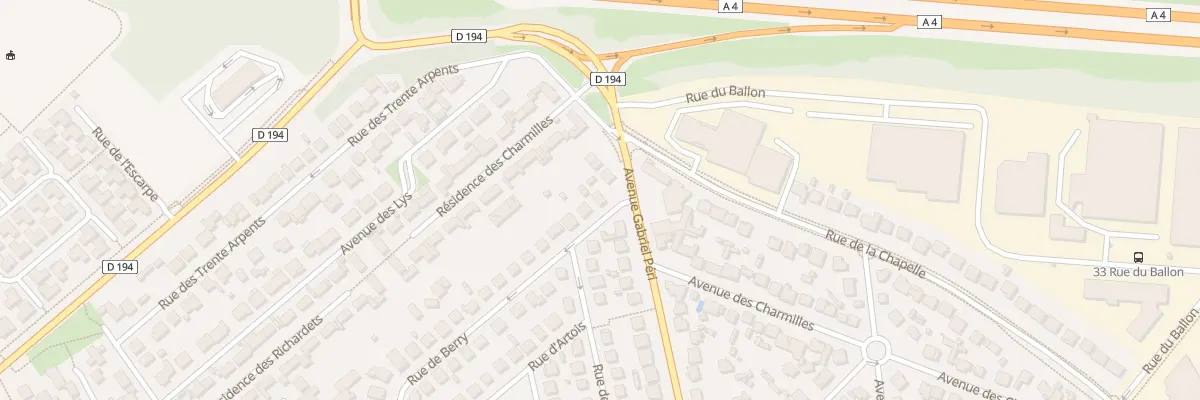 Plan du 4 Rue de Berry à Noisy-le-Grand