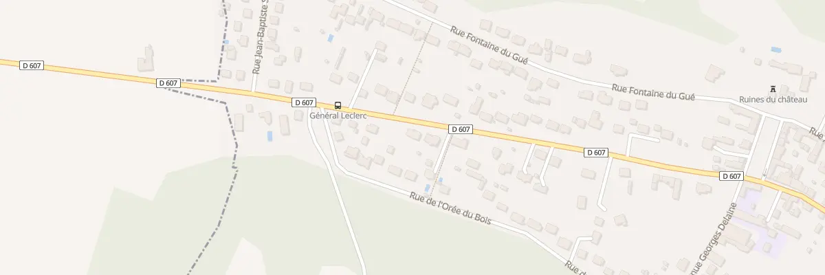 Plan du 31 Rue du Gen Leclerc à Thiers-sur-Thève