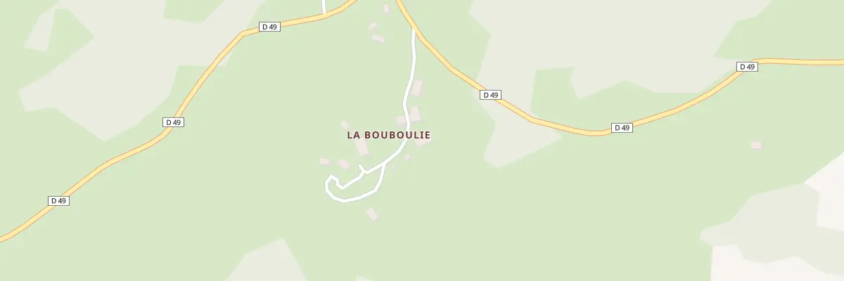 Plan du 5012 La Bouboulie à Antignac