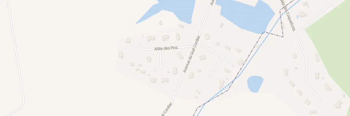 Plan du 162 All des Pins à Noyers