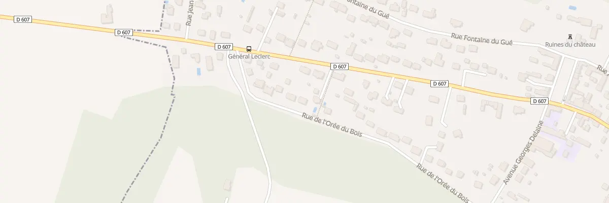 Plan du 32 Rue de l’Orée du Bois à Thiers-sur-Thève