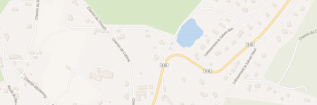 Plan du 335 Rte de la Raviège à Anglès
