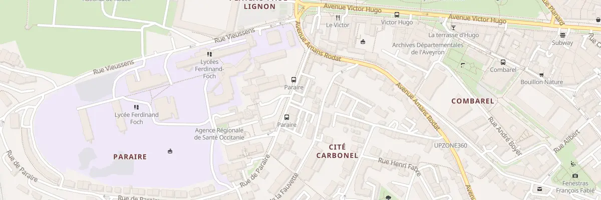 Plan du 7B Rue de Paraire à Rodez