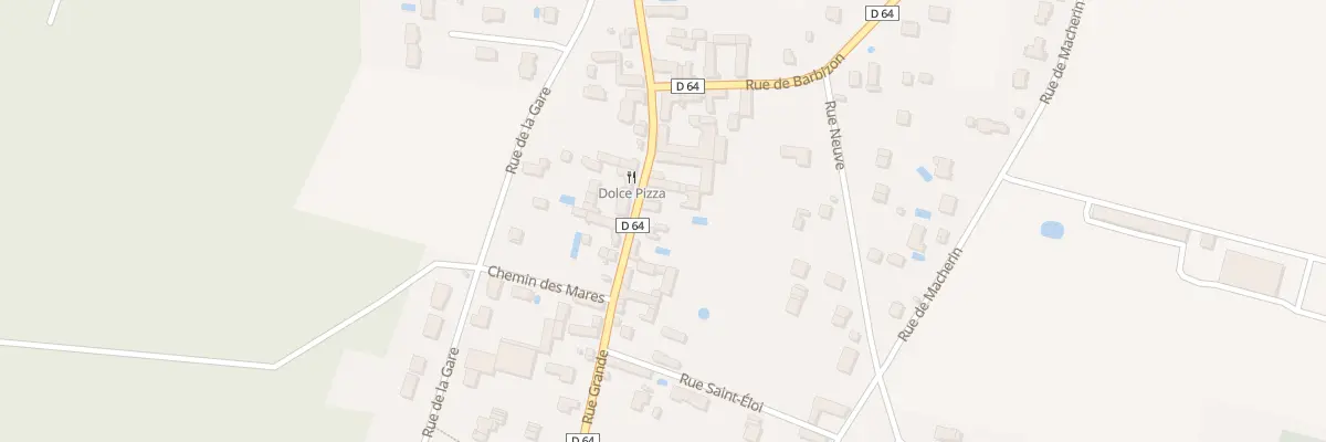 Plan du 614 Rue Grande à Arbonne-la-Forêt