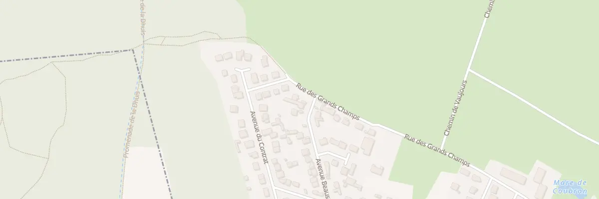 Plan du 79 Av Beauséjour à Coubron