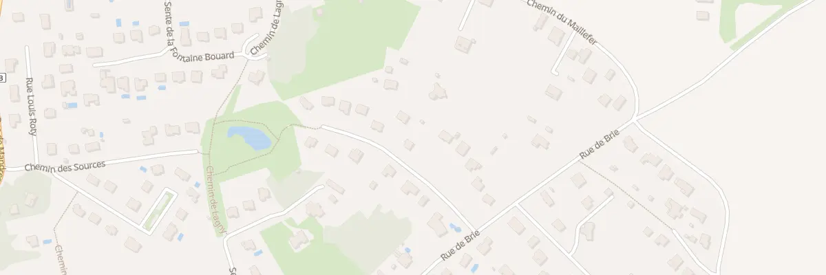 Plan du 12 Sen de Gresles à Varennes-Jarcy