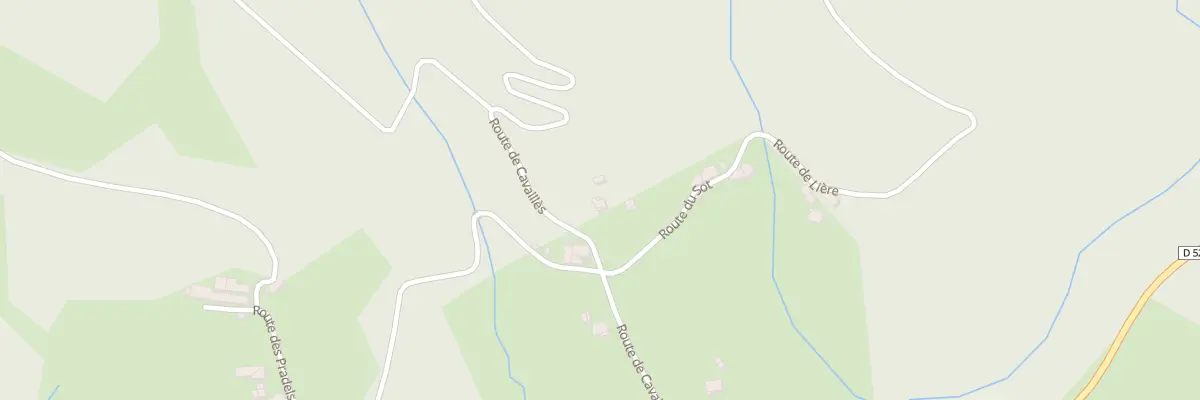 Plan du 4 Rte de Cavailles à Rouairoux