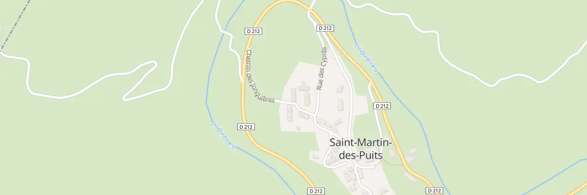 Plan du 5030 Le Village à Saint-Martin-des-Puits