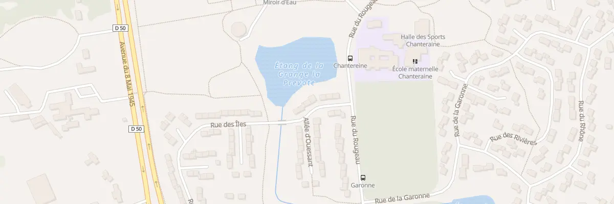 Plan du 67 Rue des Iles à Savigny-le-Temple