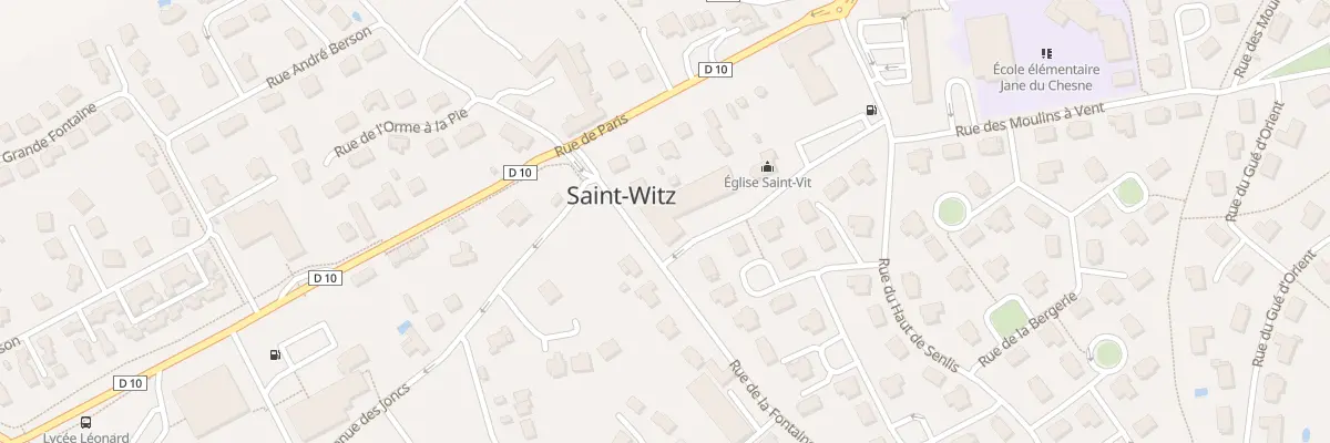 Plan du 3 Rue de la Vigne au Maire à Saint-Witz