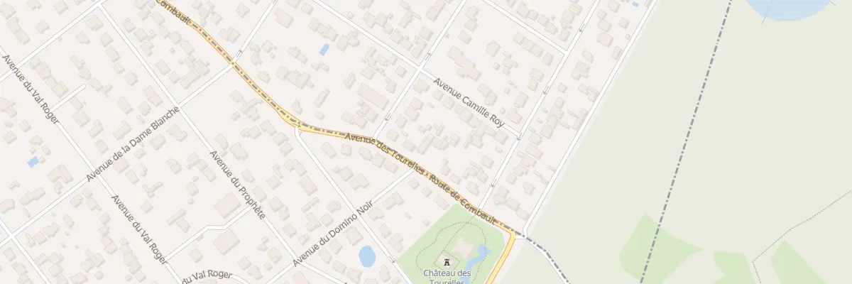 Plan du 75 Rte de Combault à Villiers-sur-Marne