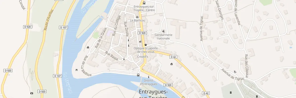 Plan du 1 Rte de Laguiole à Entraygues-sur-Truyère