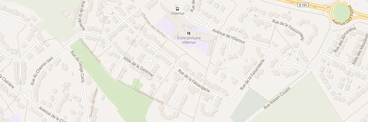Plan du 330 Rue de la Faisanderie à Nandy