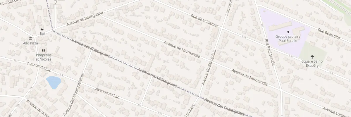 Plan du 38 Av de Normandie à Noisy-le-Grand