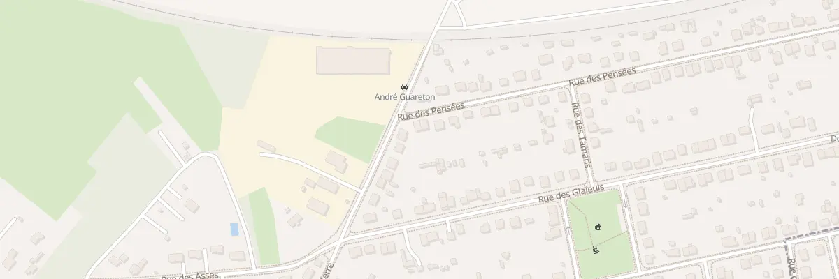 Plan du 119 Rue des Pensées à Domérat