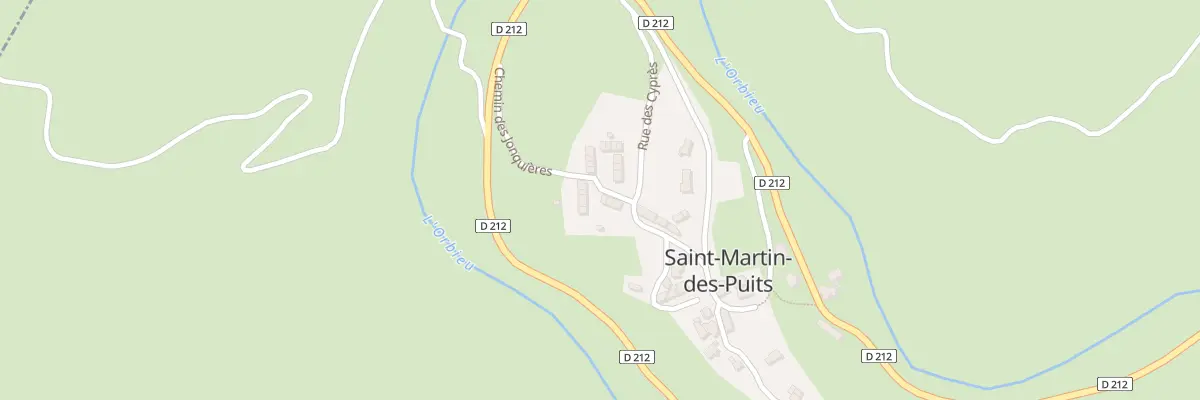 Plan du 5000F Le Village à Saint-Martin-des-Puits