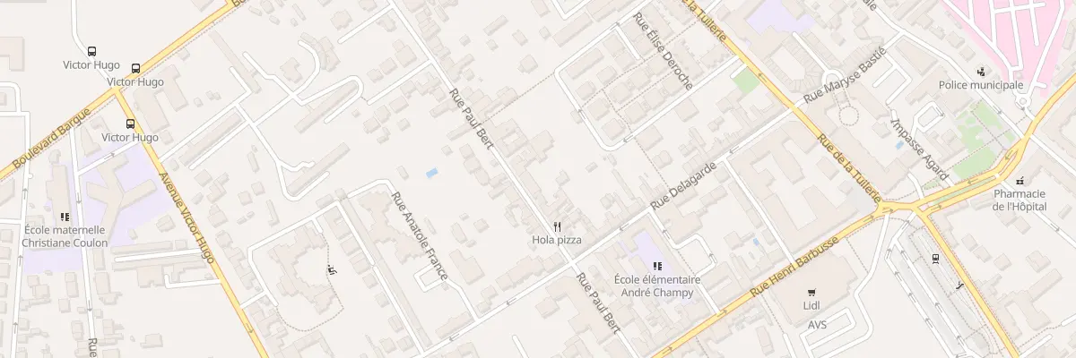 Plan du 16 Rue Paul Bert à Montfermeil