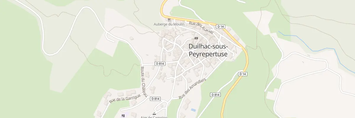 Plan du 8 Rue des Quatres Vents à Duilhac-sous-Peyrepertuse