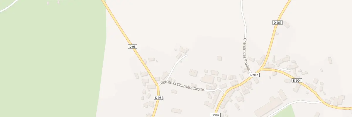 Plan du 5007 Bourg de Lastic à Lastic