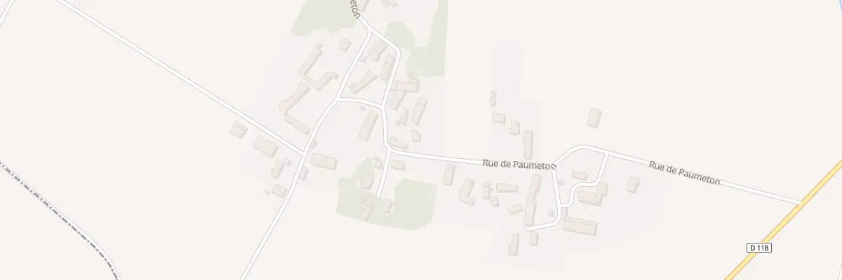 Plan du 45 Rue de Paumeton à Chapelon
