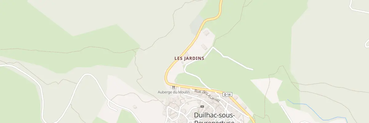 Plan du 1 Les Jardins à Duilhac-sous-Peyrepertuse